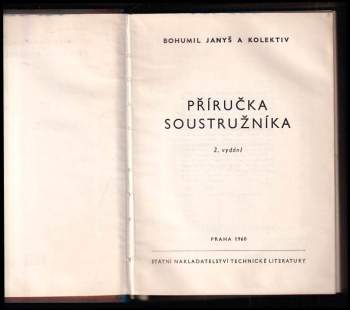 Bohumil Janyš: Příručka soustružníka