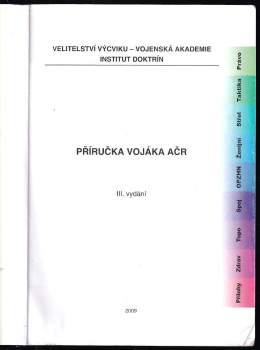 Příručka vojáka AČR