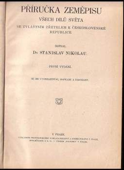 Stanislav Nikolau: Příručka zeměpisu všech dílů světa