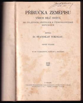 Stanislav Nikolau: Příručka zeměpisu všech dílů světa