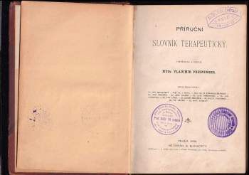 Vladimír Preininger: Příruční slovník terapeutický