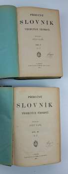Josef Rank: Příruční slovník všeobecných vědomostí - díl I A - J + díl II K - Ž