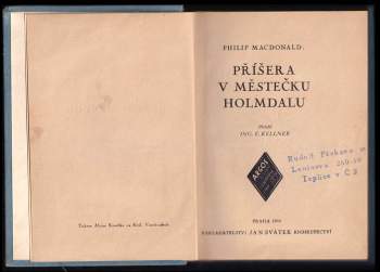 Philip MacDonald: Příšera v městečku Holmdalu