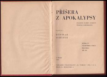 Otomar Schäfer: Příšera z Apokalypsy