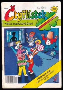 Příšerná noc - Čtyřlístek 250 - 12/96