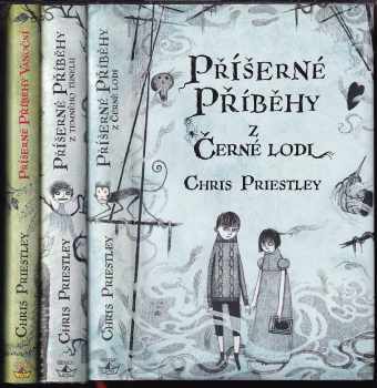 3x Příšerné příběhy : Příšerné příběhy z Černé lodi + Příšerné příběhy vánoční + Příšerné příběhy z temného tunelu - Chris Priestley, Chris Priestley, Chris Priestley, Chris Priestley (2011, Argo) - ID: 596260