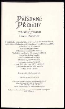 Chris Priestley: Příšerné příběhy z temného tunelu