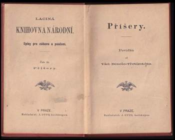 Václav Beneš-Třebízský: Příšery