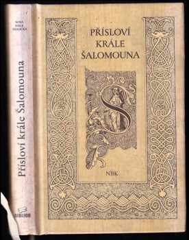 Přísloví krále Šalomouna