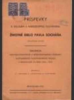 Príspevky k dejinám a národopisu Slovenska
