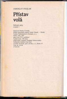 Jaroslav Foglar: Přístav volá