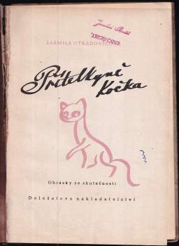 Jarmila Otradovicová: Přítelkyně kočka