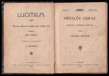 Václav Špaček: Přítelův odkaz