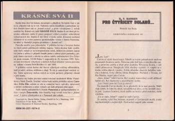 Gerhard F Barner: Pro čtyřicet dolarů--