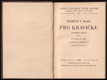 Jindřich Šimon Baar: Pro kravičku