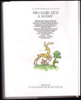 Marie Fischerová-Kvěchová: Pro naše děti a mámy