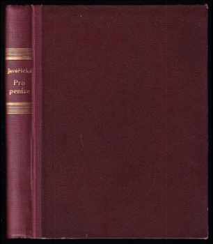 Vlasta Javořická: Pro peníze ; [Stříbrná struna]