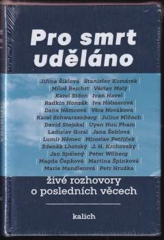 Michal Plzák: Pro smrt uděláno