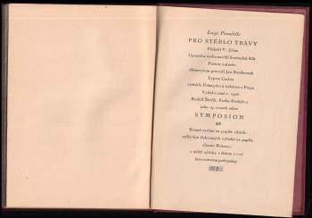 Luigi Pirandello: Pro stéblo trávy