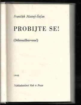 Bohuš Štefan Mastný: Probijte se!