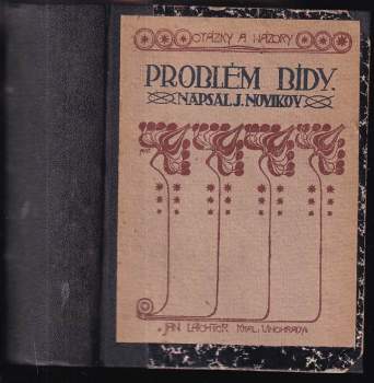 Je. A Novikov: Problém bídy