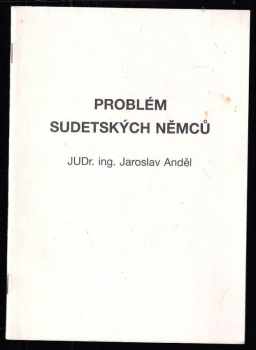 Problém sudetských Němců