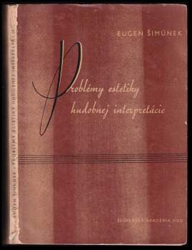 Problémy estetiky hudobnej interpretácie