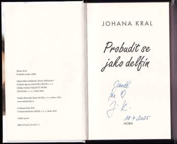 Johana Kral: Probudit se jako delfín