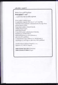 Brian Cox: Proč platí E=mc²