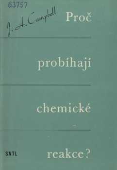 Proč probíhají chemické reakce?