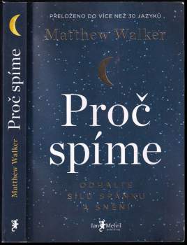 Matthew P Walker: Proč spíme