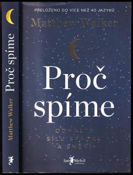 Matthew P Walker: Proč spíme