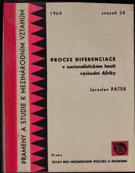 Proces diferenciace v nacionalistickém hnutí východní Afriky
