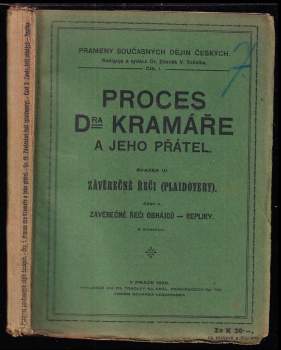 Proces Dra Kramáře a jeho přátel