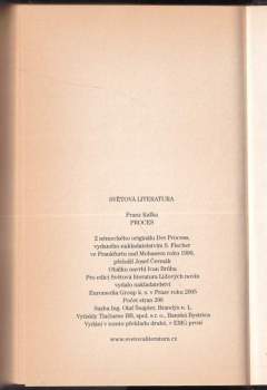 Franz Kafka: Proces