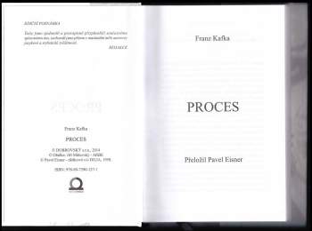 Franz Kafka: Proces