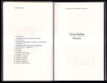 Franz Kafka: Proces