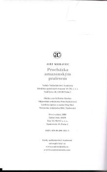 Jiří Moravec: Procházka amazonským pralesem