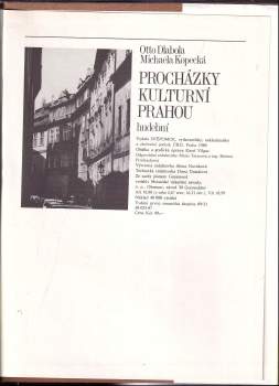 Otto Dlabola: Procházky kulturní Prahou