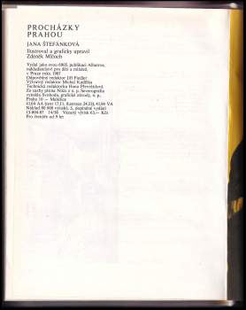 Jana Štefánková: Procházky Prahou