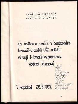 Bedřich Smetana: Prodaná nevěsta