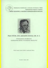 Prof. RTDr. Ing. Jaromír Scholz, dr. h. c