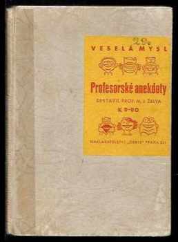 Profesorské anekdoty
