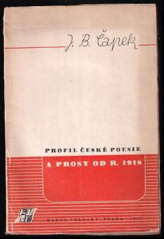 Profil české poesie a prosy od r. 1918
