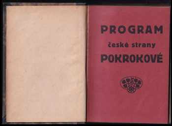 Program České strany pokrokové
