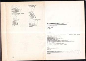 Ivo Machačka: Programování v jazyku Basic