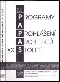 Programy a prohlášení architektů XX. století