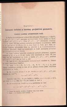 Eduard Čech: Projektivní diferenciální geometrie