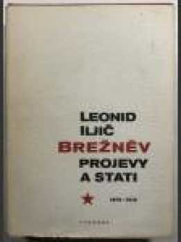 Projevy a stati