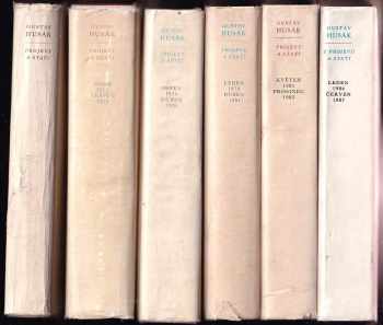 Gustáv Husák: Projevy a stati KOMPLET - Duben 1969 - Leden 1970, Únor 1972 - červen 1974, Srpen 1974 - Duben 1976, Leden 1979 - Duben 1981, Květen 1981 - Prosinec 1983, Leden 1984 - Červen 1987